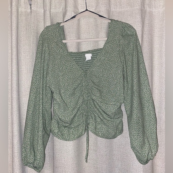 H&M cropped blouse - Picture 2 of 3
